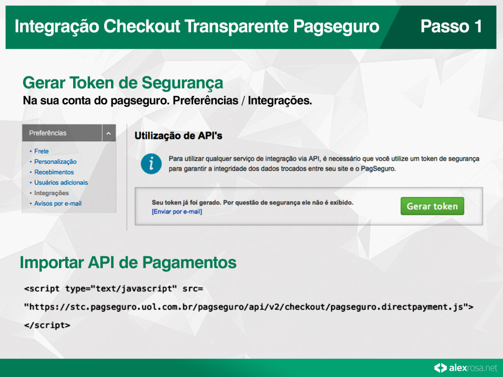 Checkout Transparente Pagseguro